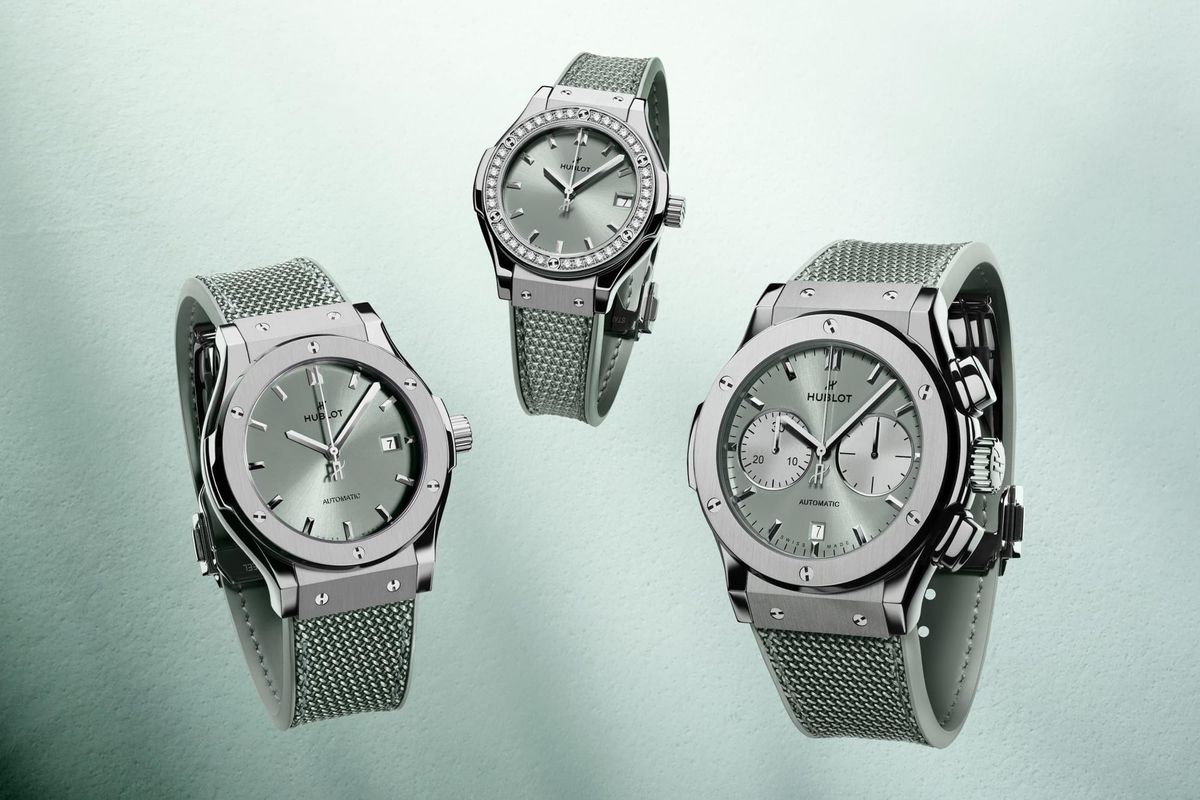 Classic Fusion Titanium Sage Green blends modern design with everyday elegance