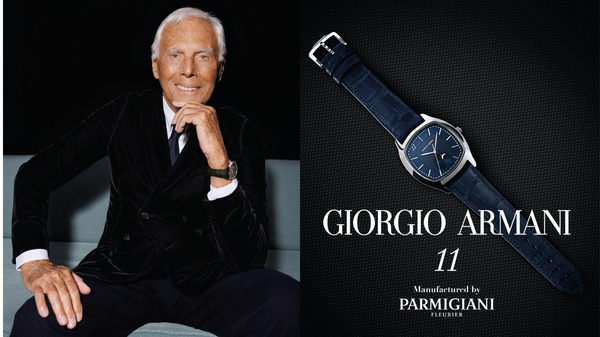 Remembering Giorgio Armani and His Watch with Parmigiani Fleurier