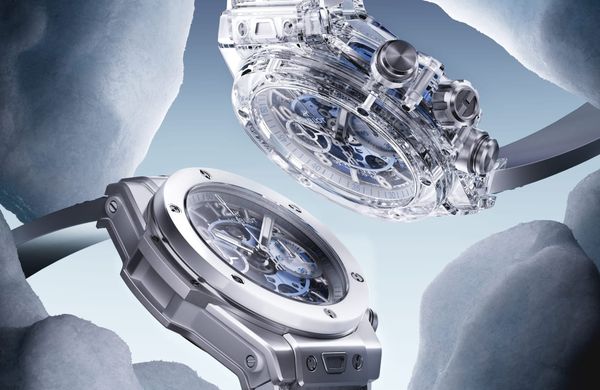 Hublot Big Bang Unico Winter Sapphire and the Big Bang Unico Winter Titanium Ceramic.
