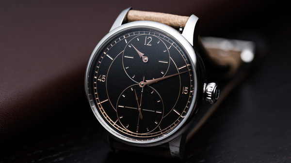 Louis Erard Le Régulateur Gravé Noir