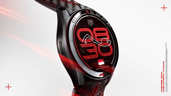 TAG Heuer Brings the Pulse of Formula 1 to the Wrist with the Connected Calibre E5 x Formula 1
