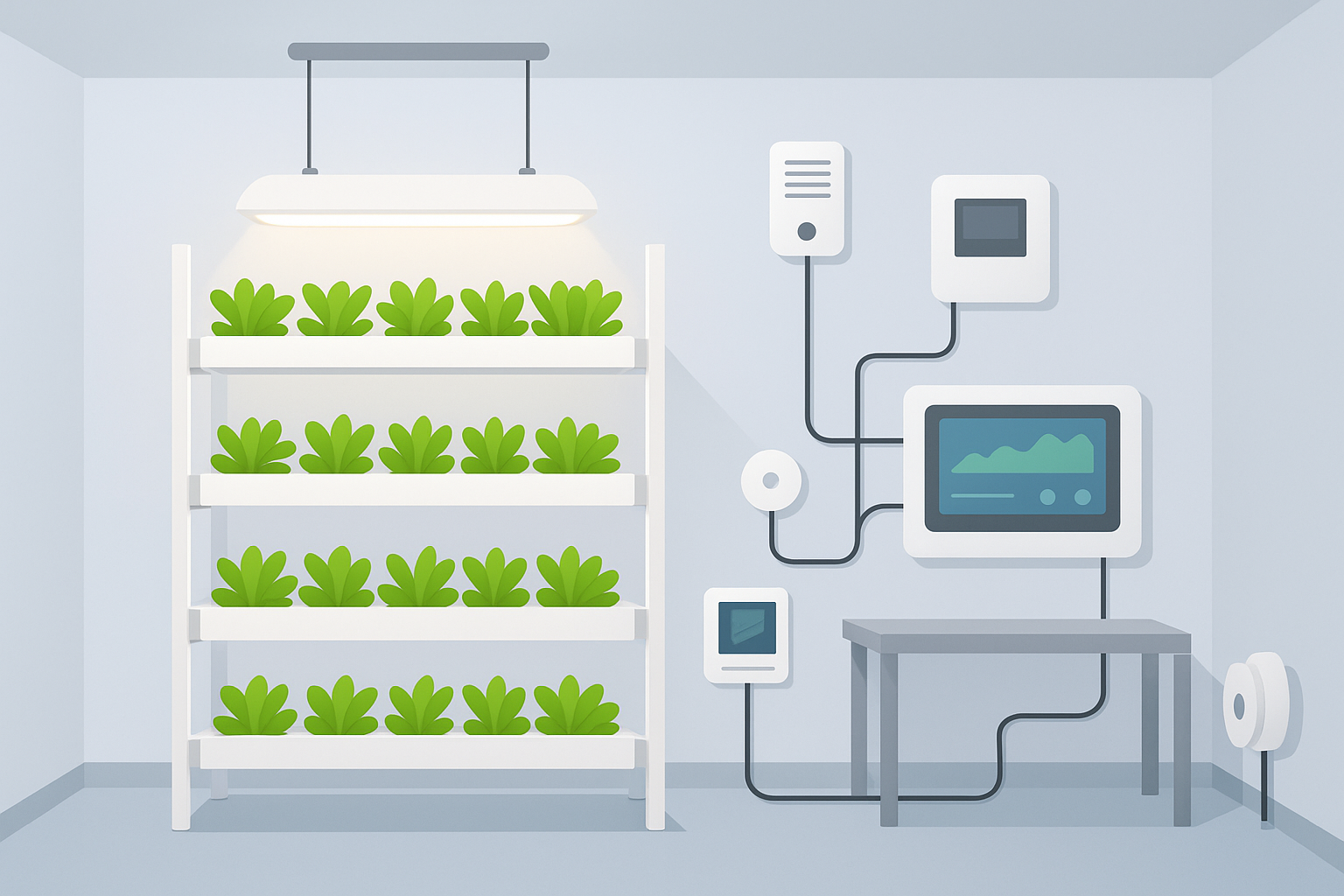 Affordable Smart Farming Tools for Indoor Farming