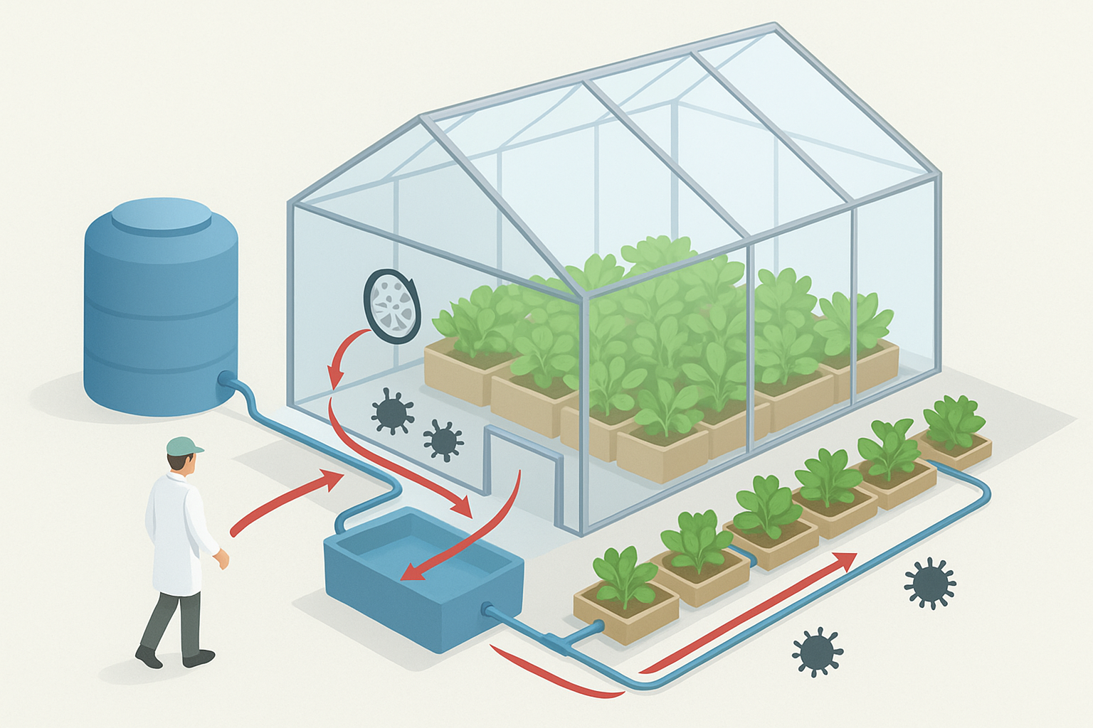 Controlling Pathogens in Controlled Environment Farming Systems