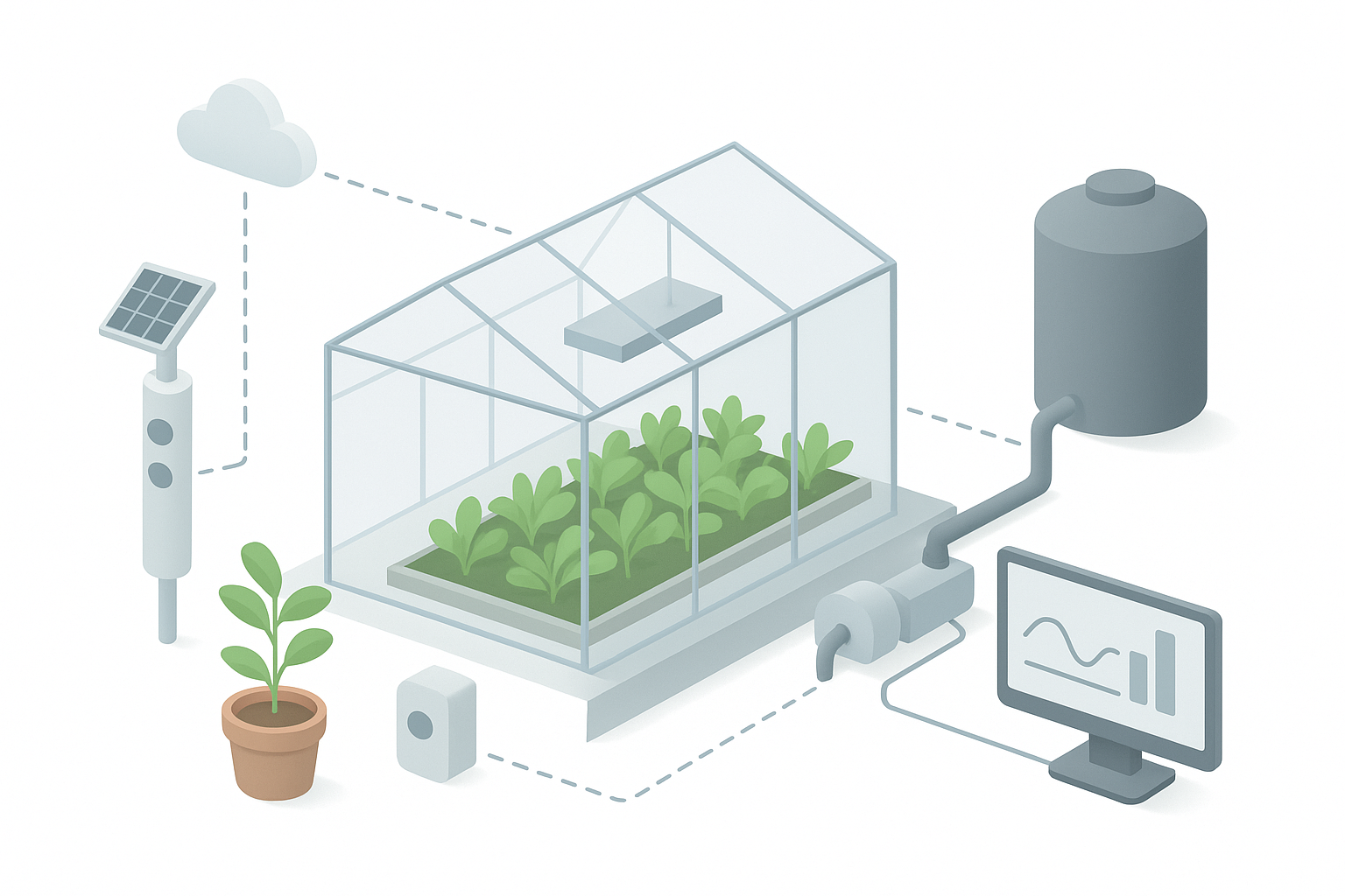 Internet of Things (IoT) technologies in Smart Farming and Controlled Environment Agriculture