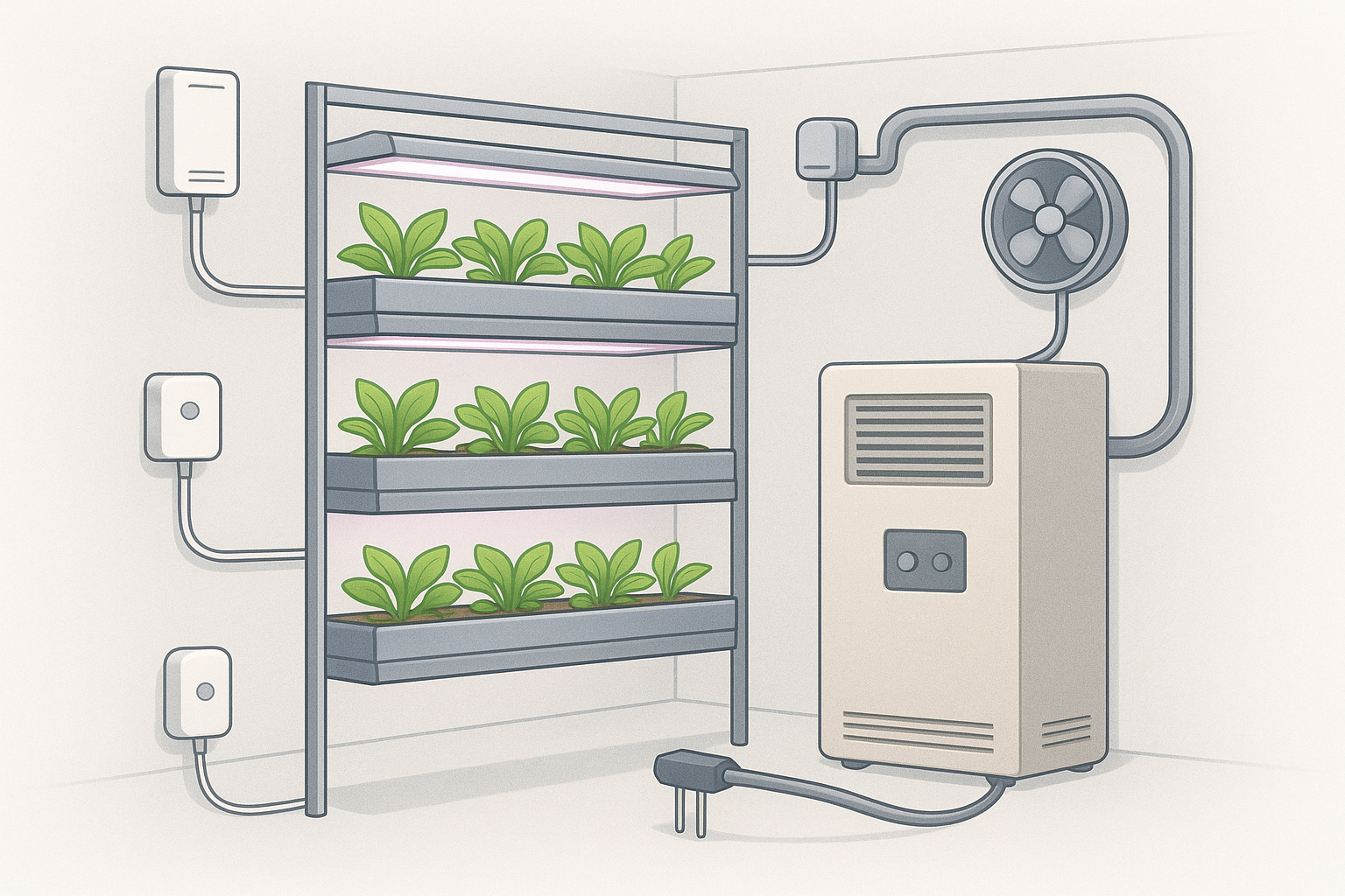 Sensor Technology for Smart Indoor Farming