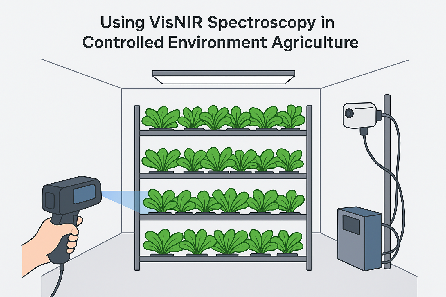 Using VisNIR Spectroscopy in Controlled Environment Agriculture