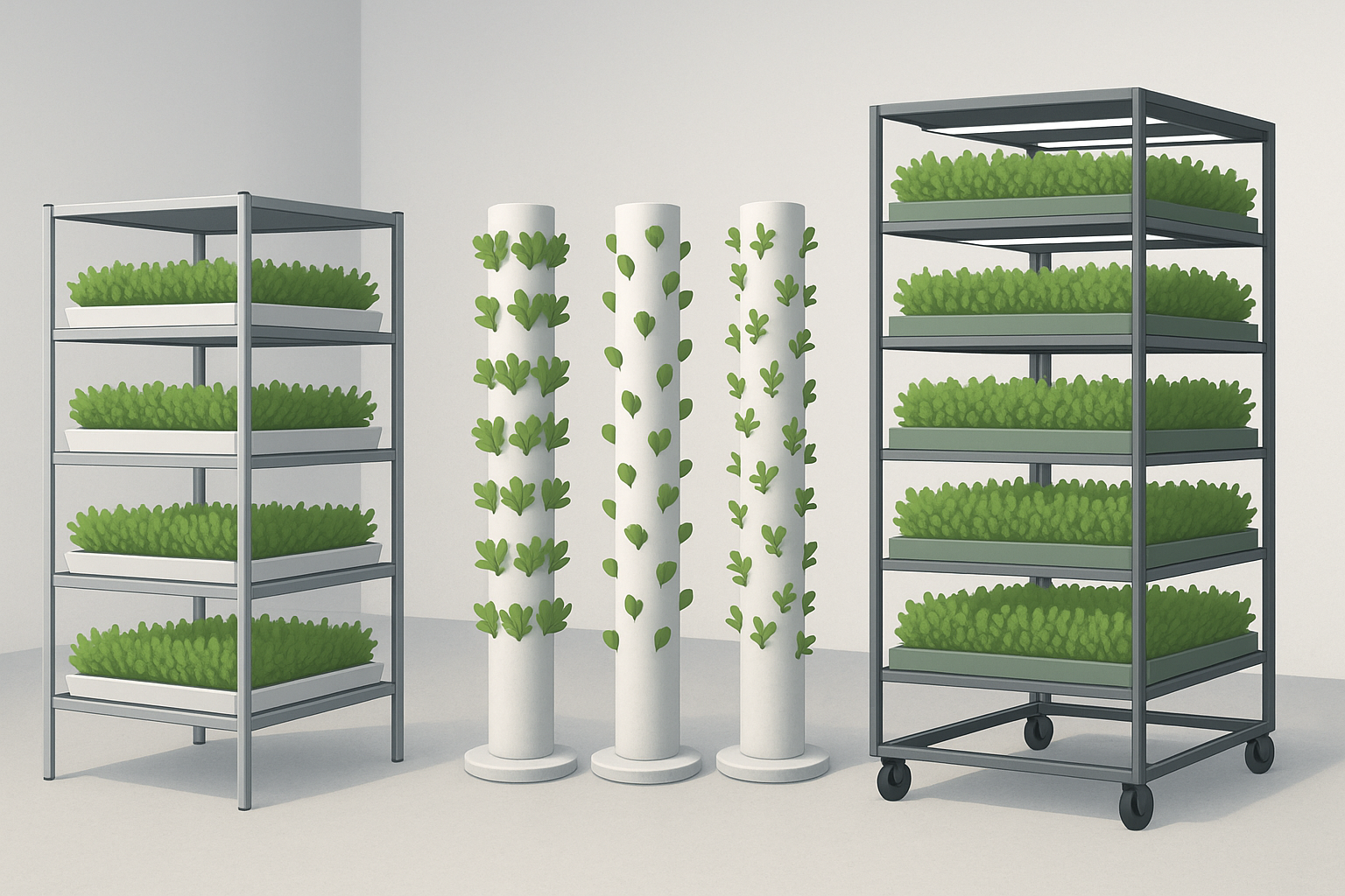 Benefits and Methods of Vertical Stacking in Indoor Farming