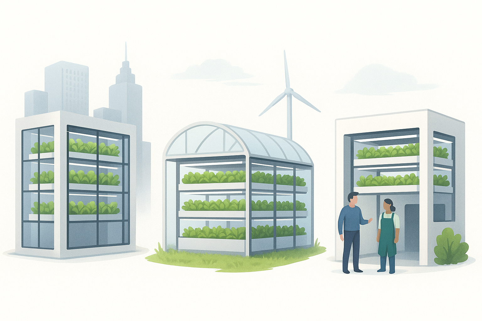 Considering the difference: Urban, Rural and Social Enterprise Vertical Farms