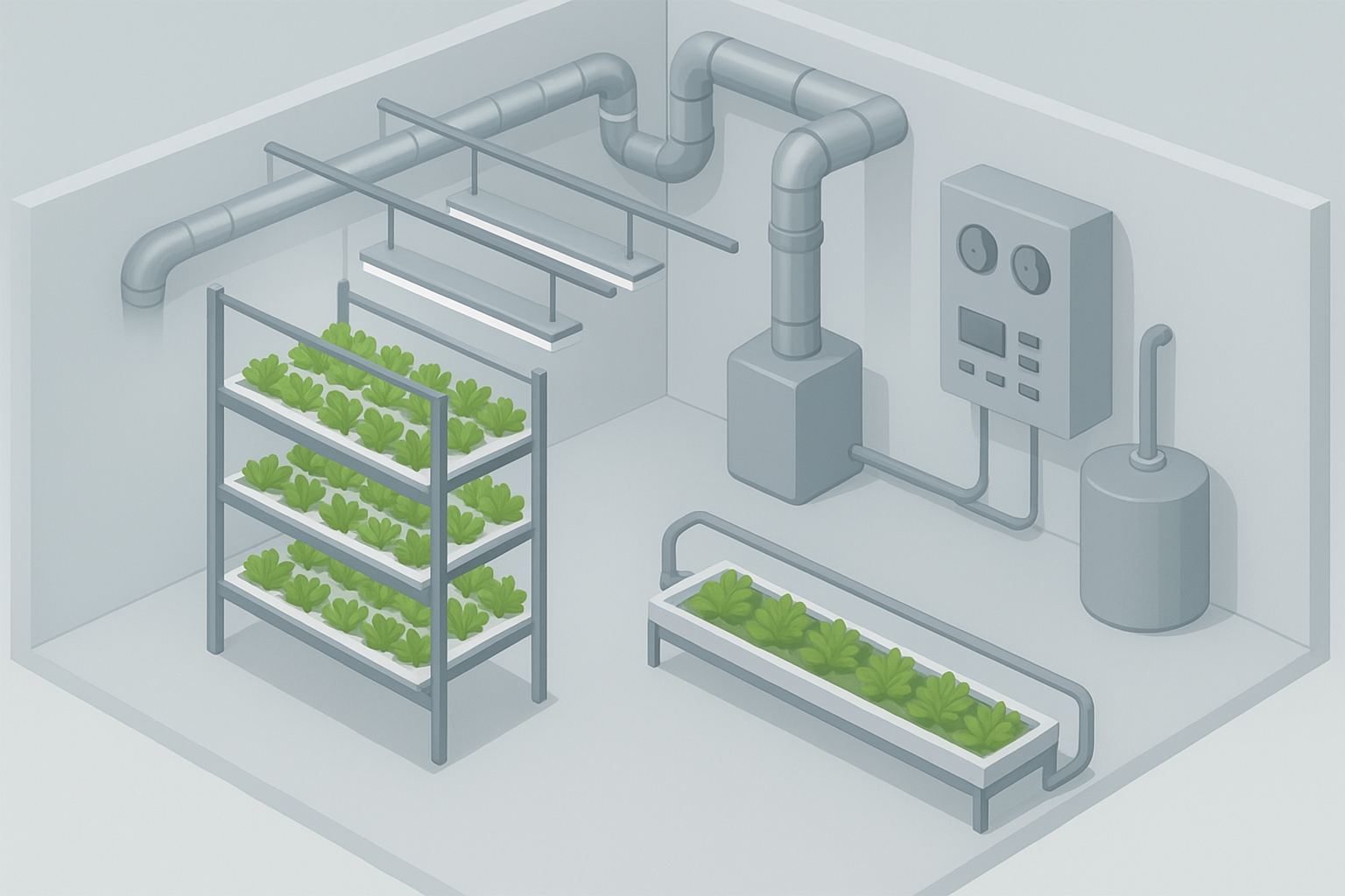 Designing Efficient CEA and Vertical Farming Systems