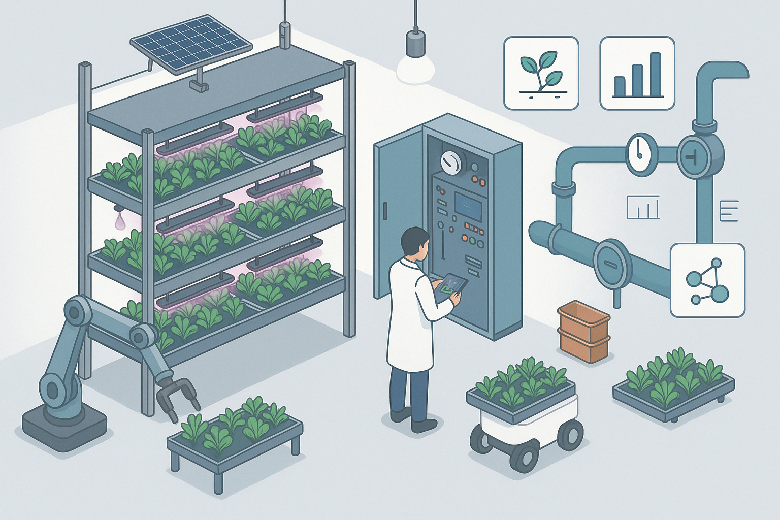 CEA Future Technology: Emerging Innovations in Controlled Environment Agriculture and Vertical Farming