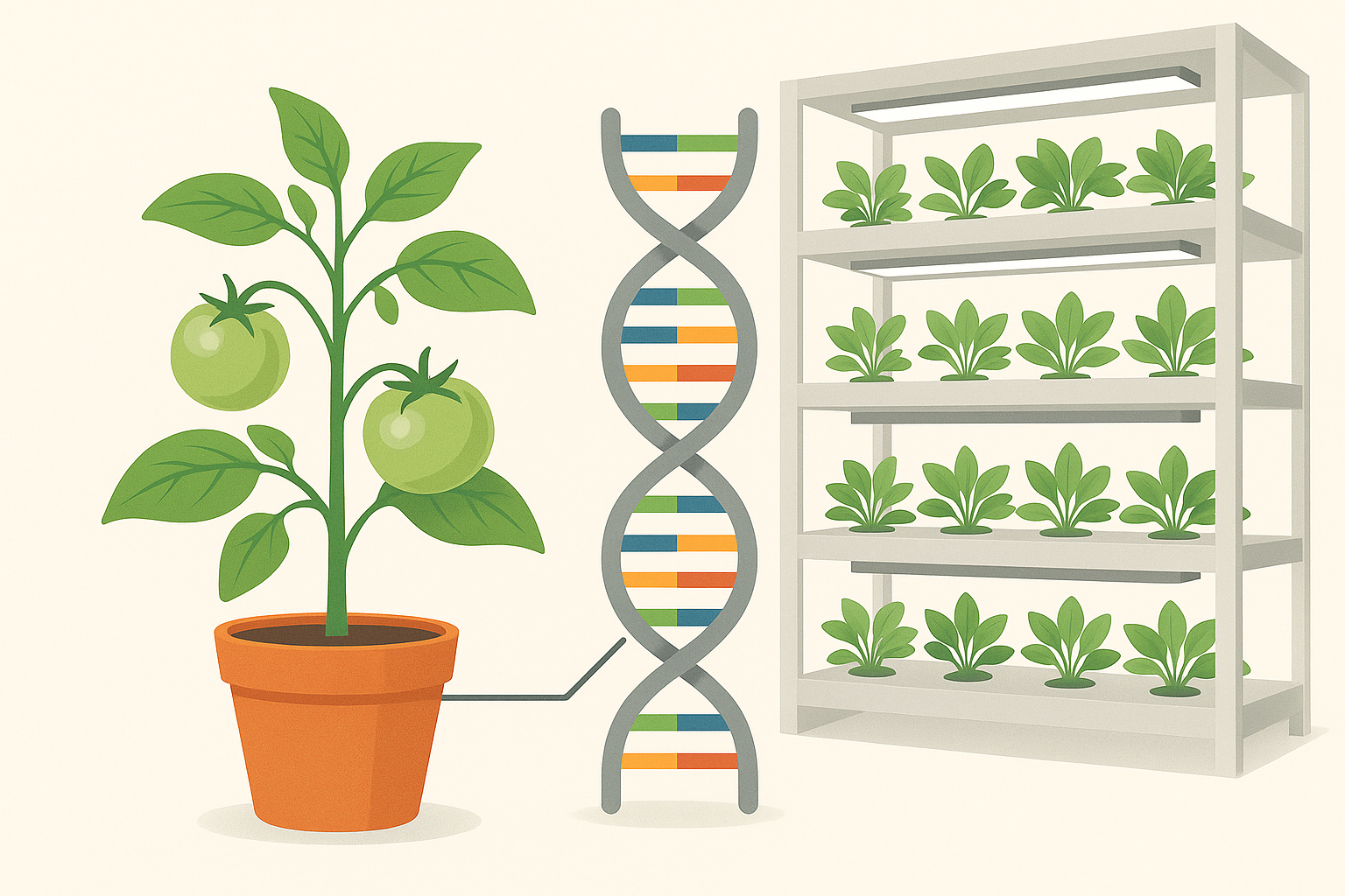 Genetically Modified Crops in Controlled Environment Agriculture