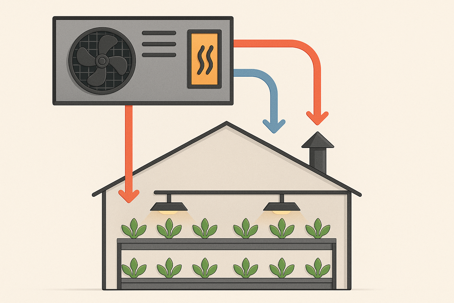 HVAC Systems for Vertical Farming