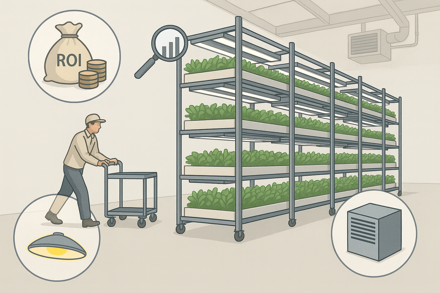 How to Maximise Return on Investment in Vertical Farming