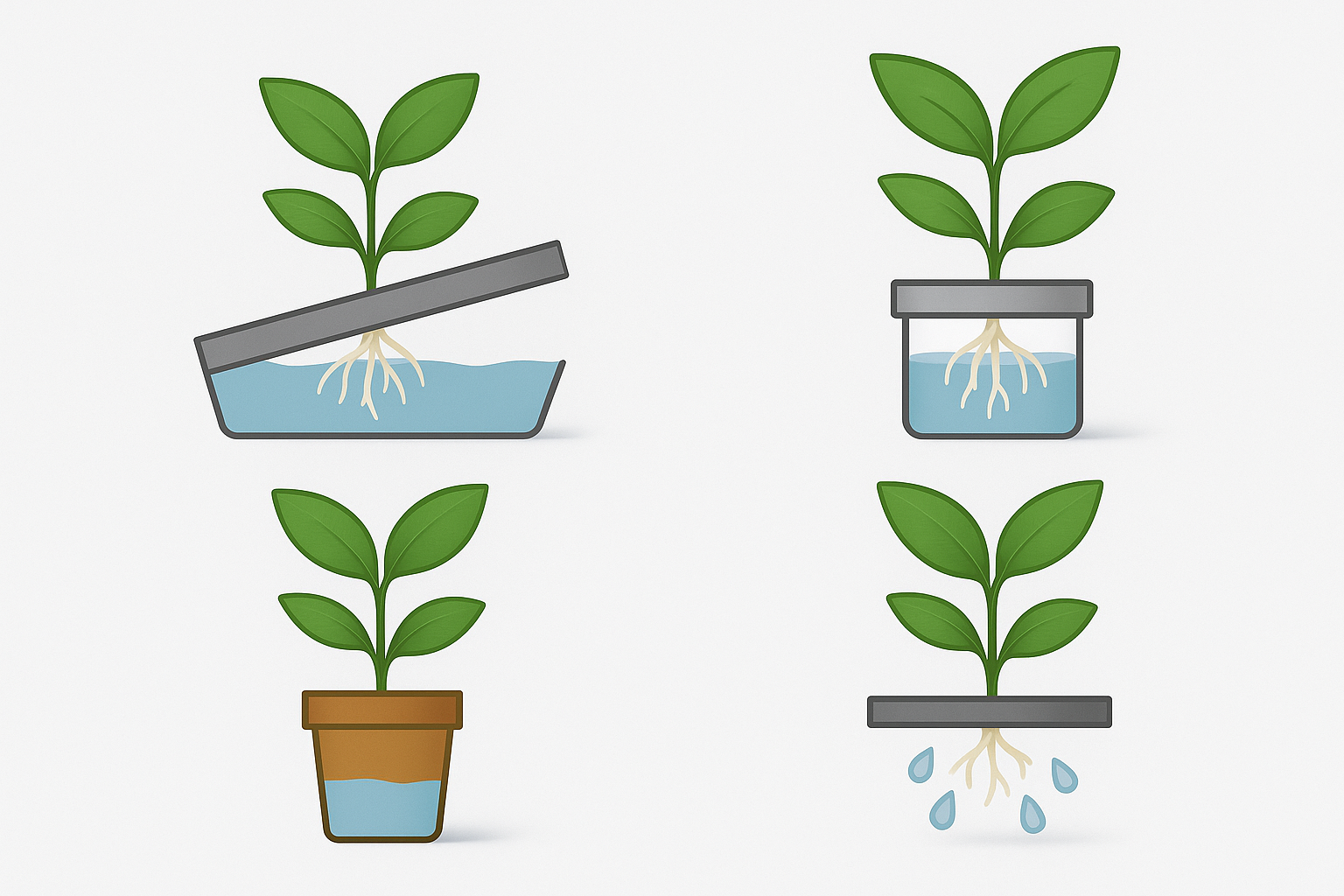 Hydroponic and Soilless Growing Methods