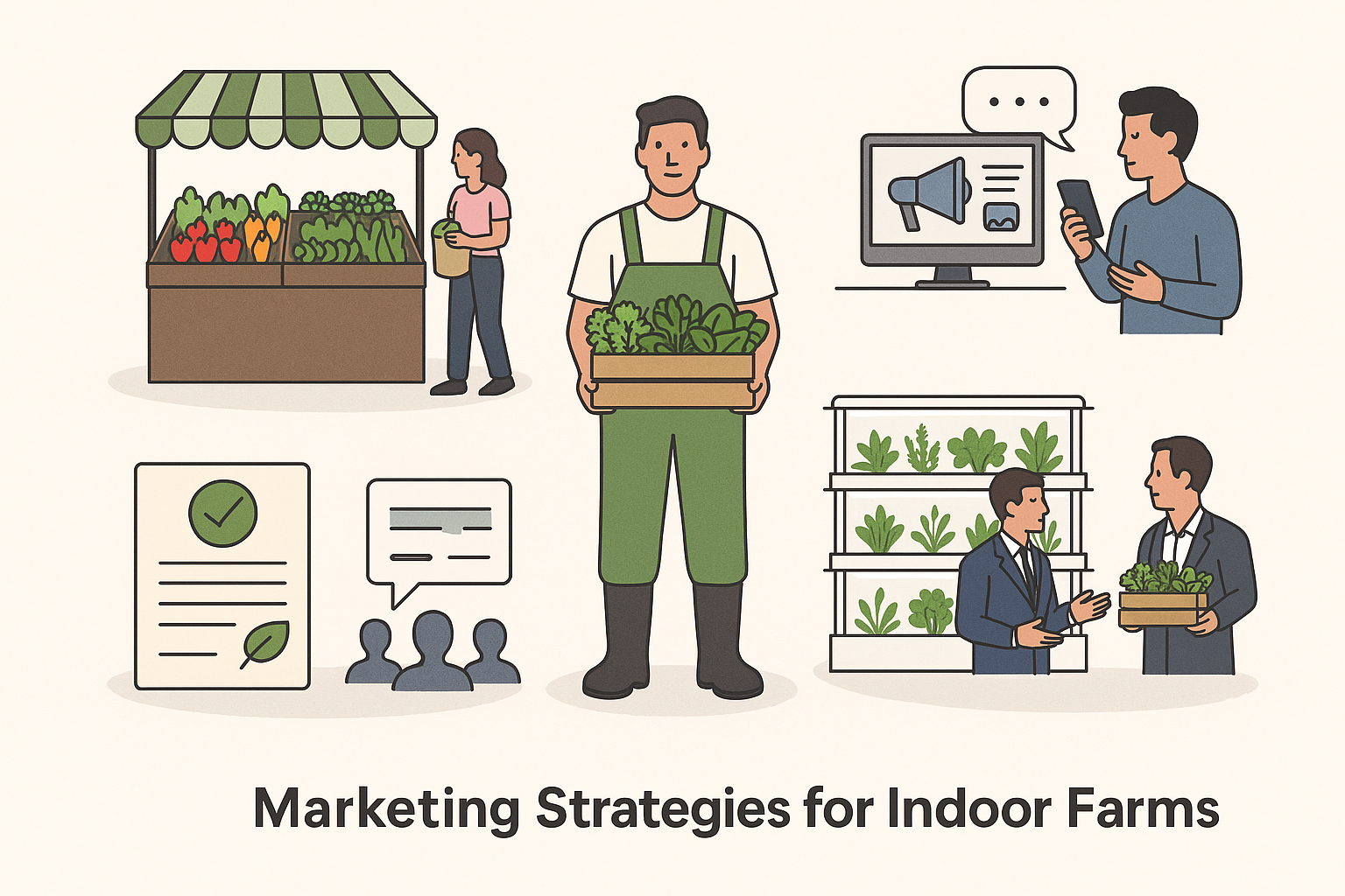 Marketing Strategies for Indoor Farms