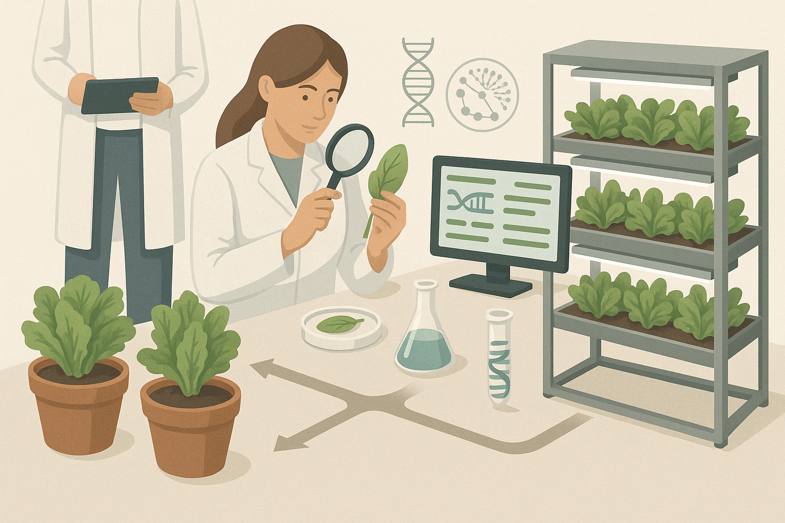 Plant Breeding and Genomics in Indoor Farming