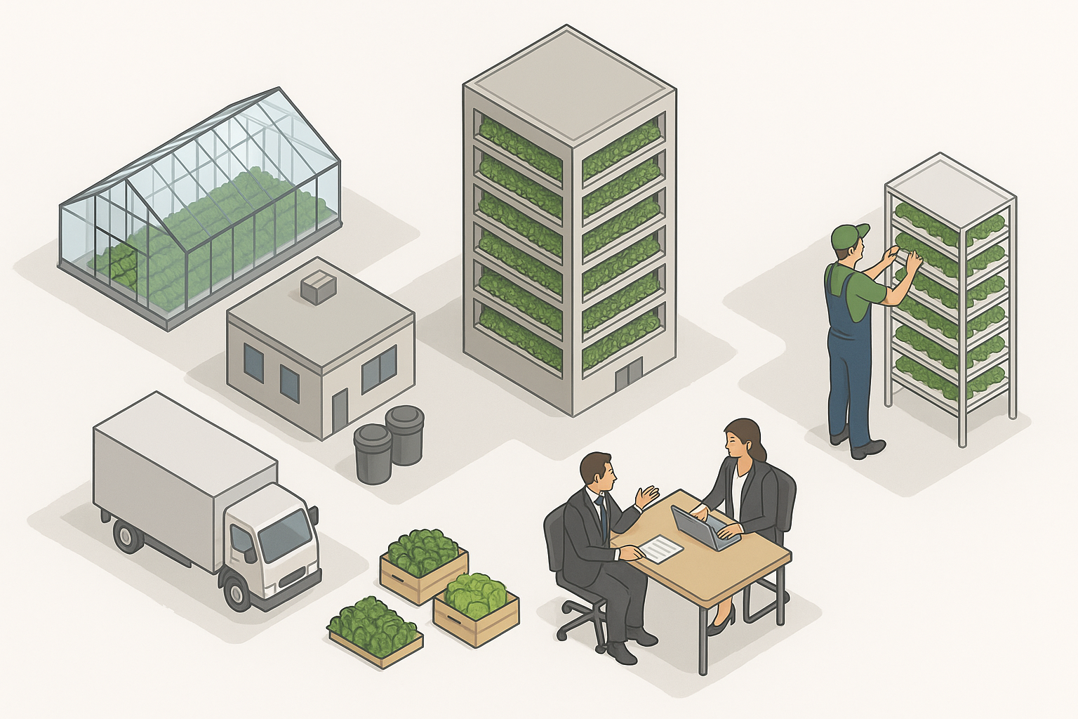 Regulatory Considerations for Food Production Systems Using CEA and Vertical Farming