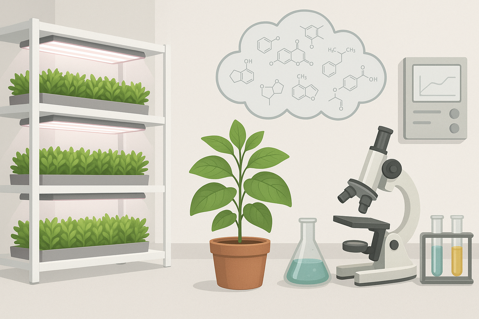 Secondary Metabolites Production in Controlled Environment Agriculture