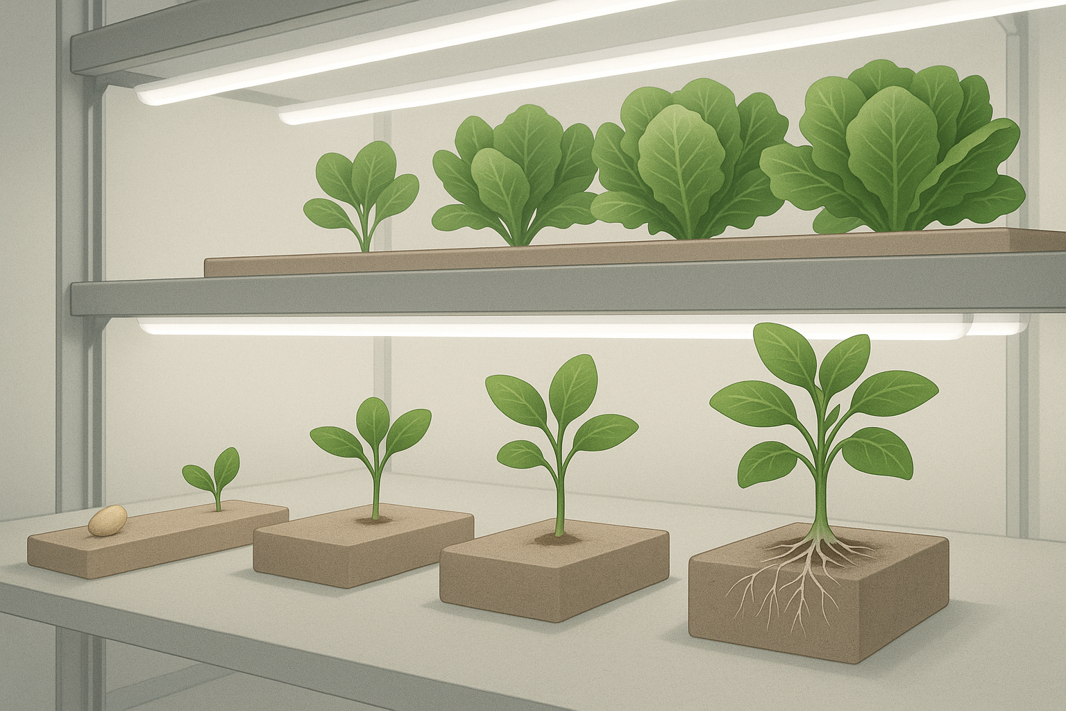 Understanding Crop Growth Cycles in Indoor Farming