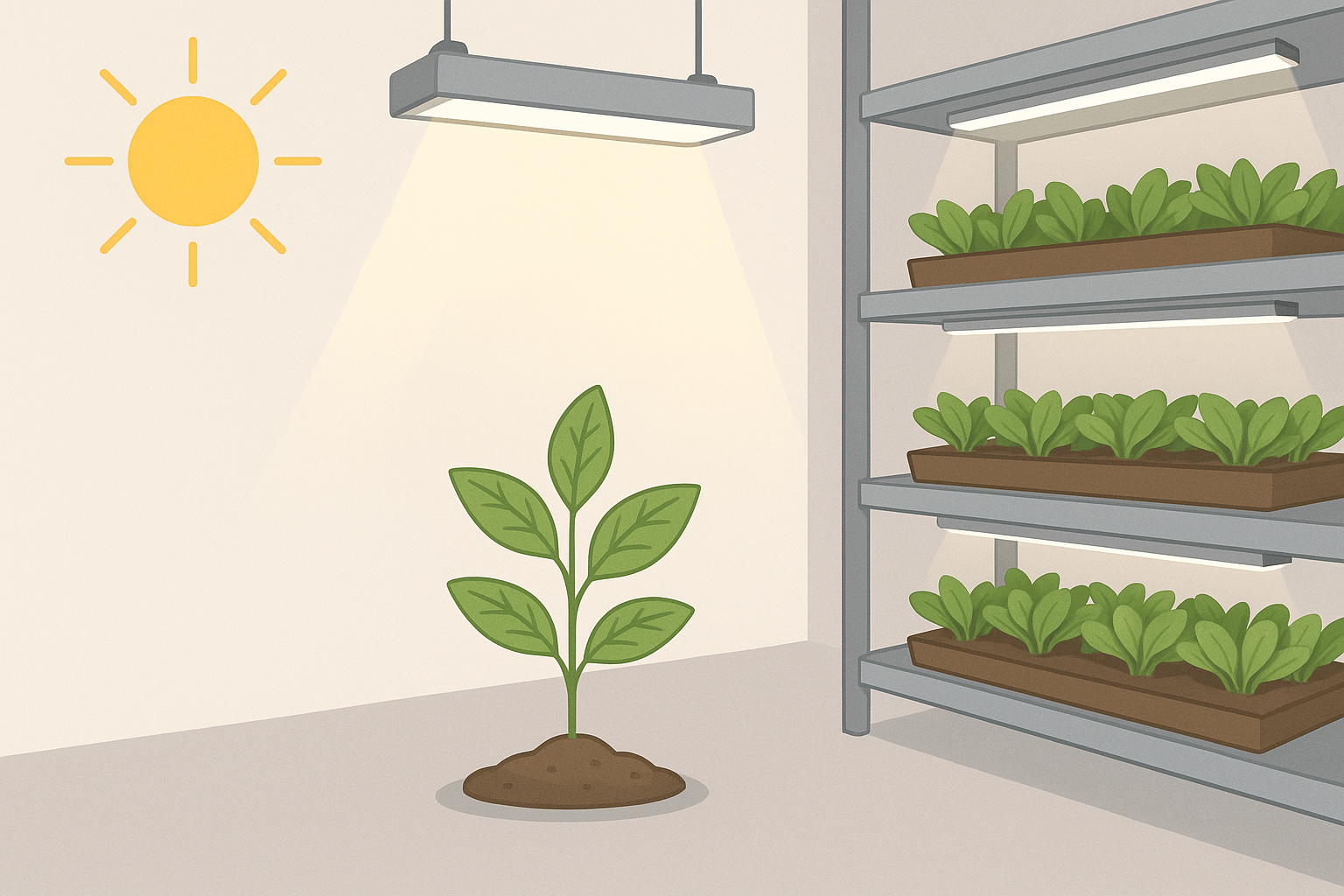 Overview of Artificial Lighting in CEA