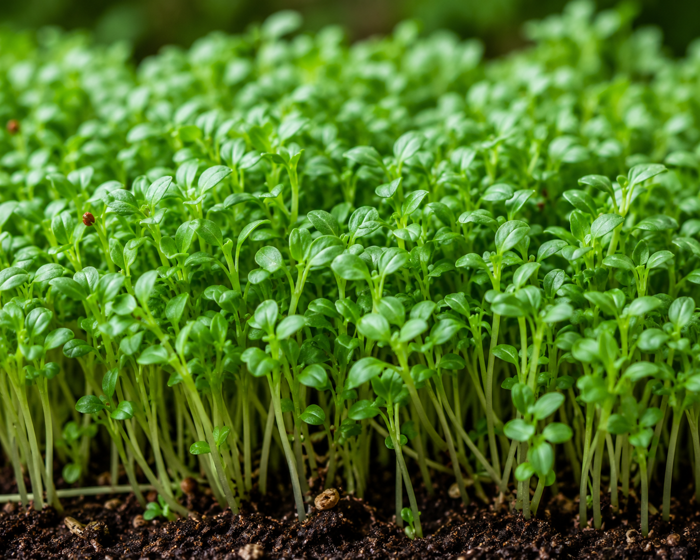 Growing Cress (Lepidium sativum) Evidence Review - The Archetypal Microgreen