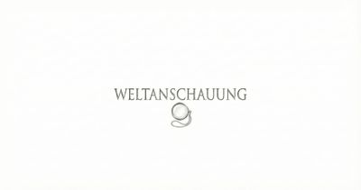Lexicon: Weltanschauung
