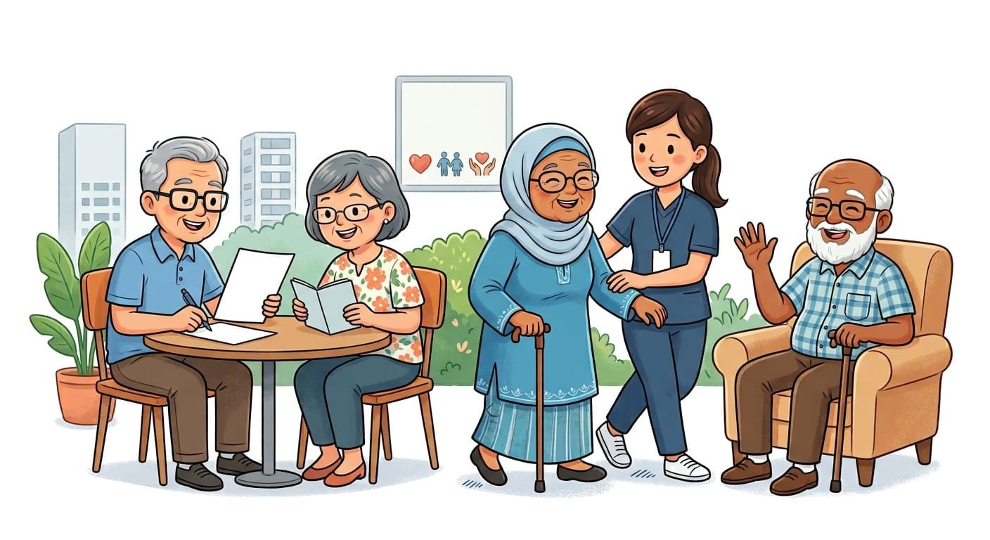 Budget 2026: $400 Million More for Long-Term Care, CPF Top-Ups for Older Singaporeans