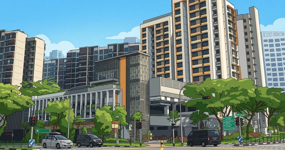 Artistic illustration of Harmony Village @ Bukit Batok, Singapore's first Community Care Apartment development. (Photo Credit: HDB)