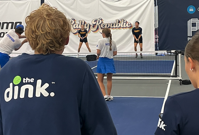 The University of Michigan Pickleball Club faces off against Kentucky