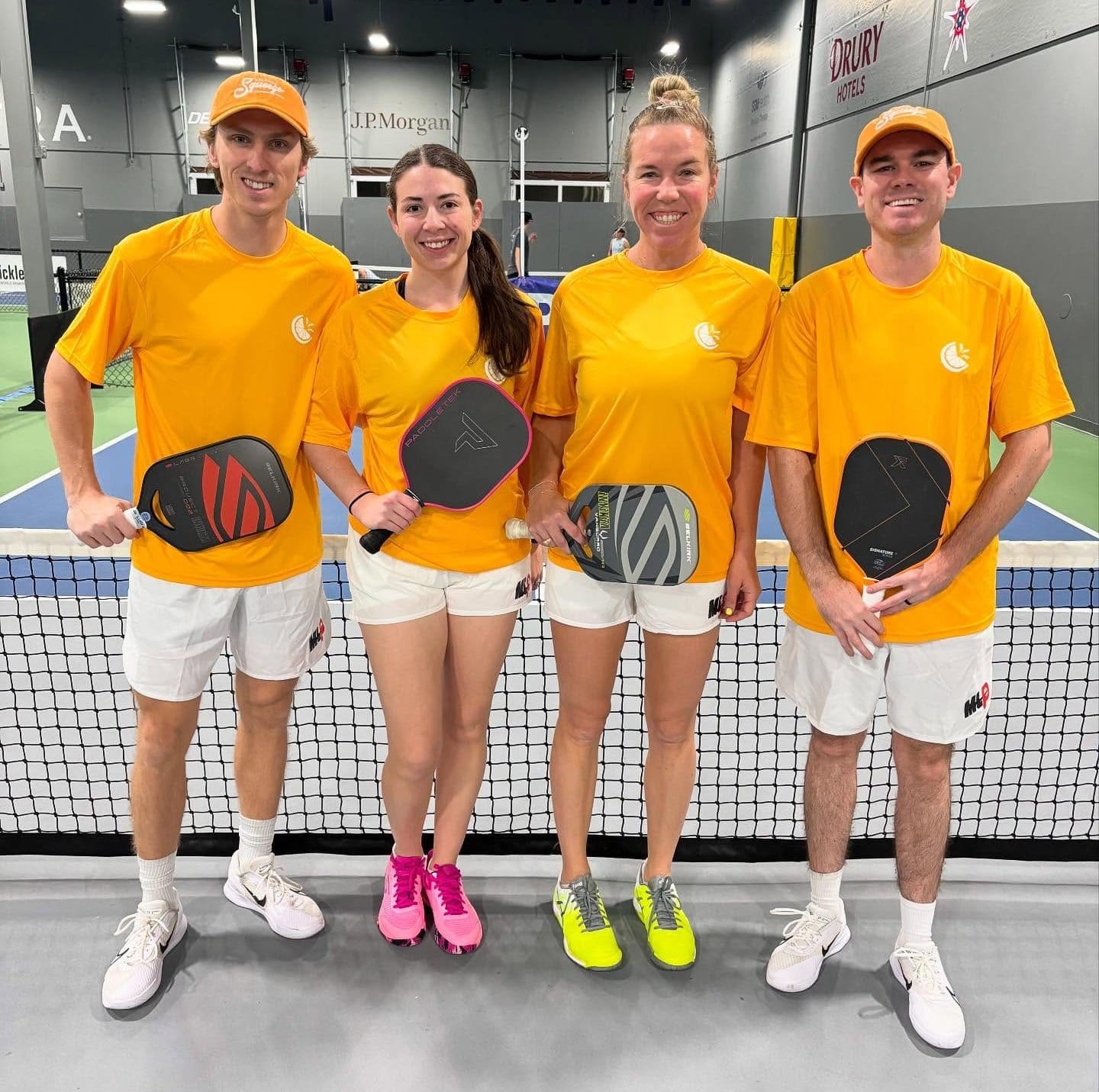 Alex at a Dink Minor League Pickleball Event