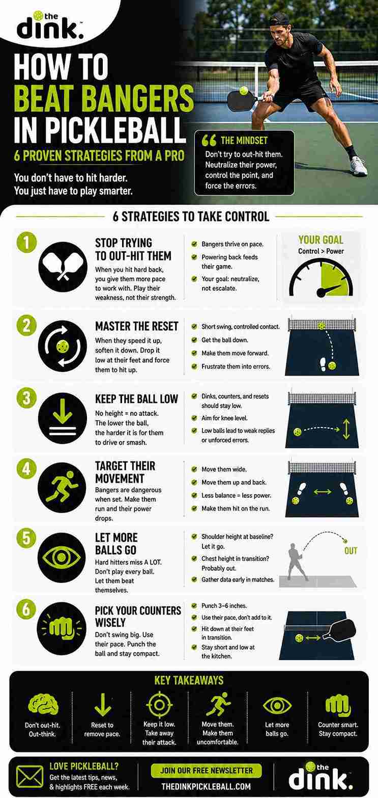 How to Beat Bangers in Pickleball