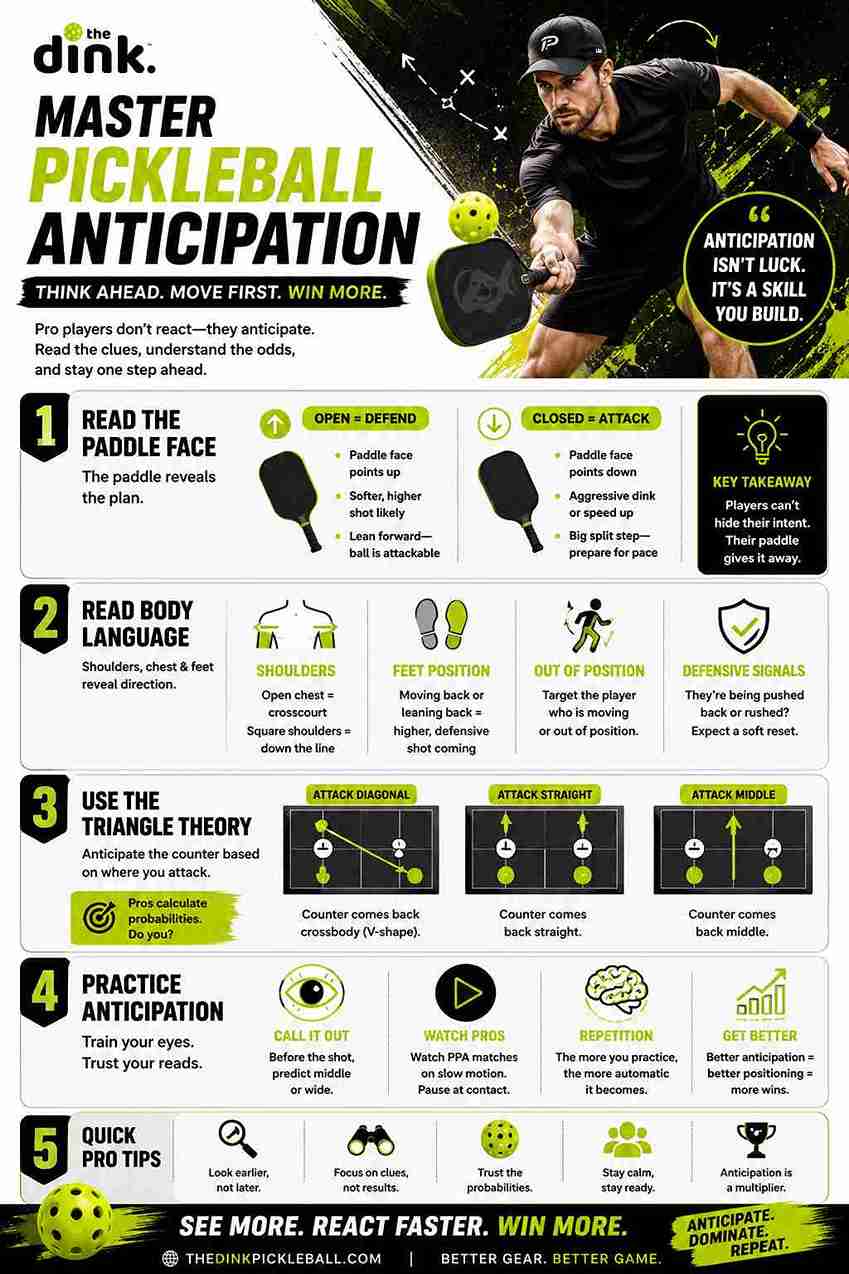 How to Master Pickleball Anticipation Like a Pro Player