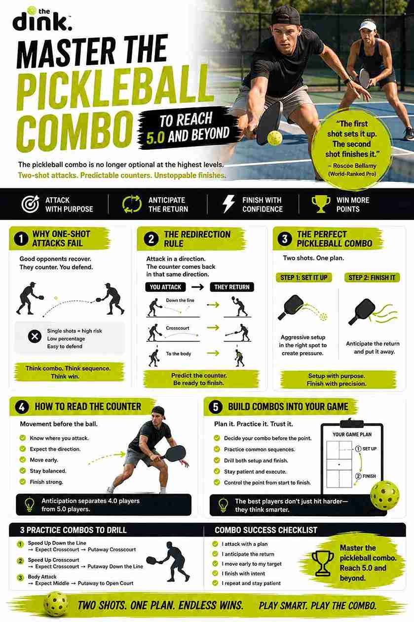 Master the Pickleball Combo to Reach 5.0 and Beyond