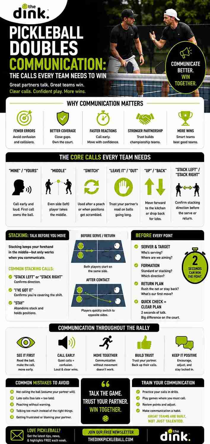 Pickleball Doubles Communication