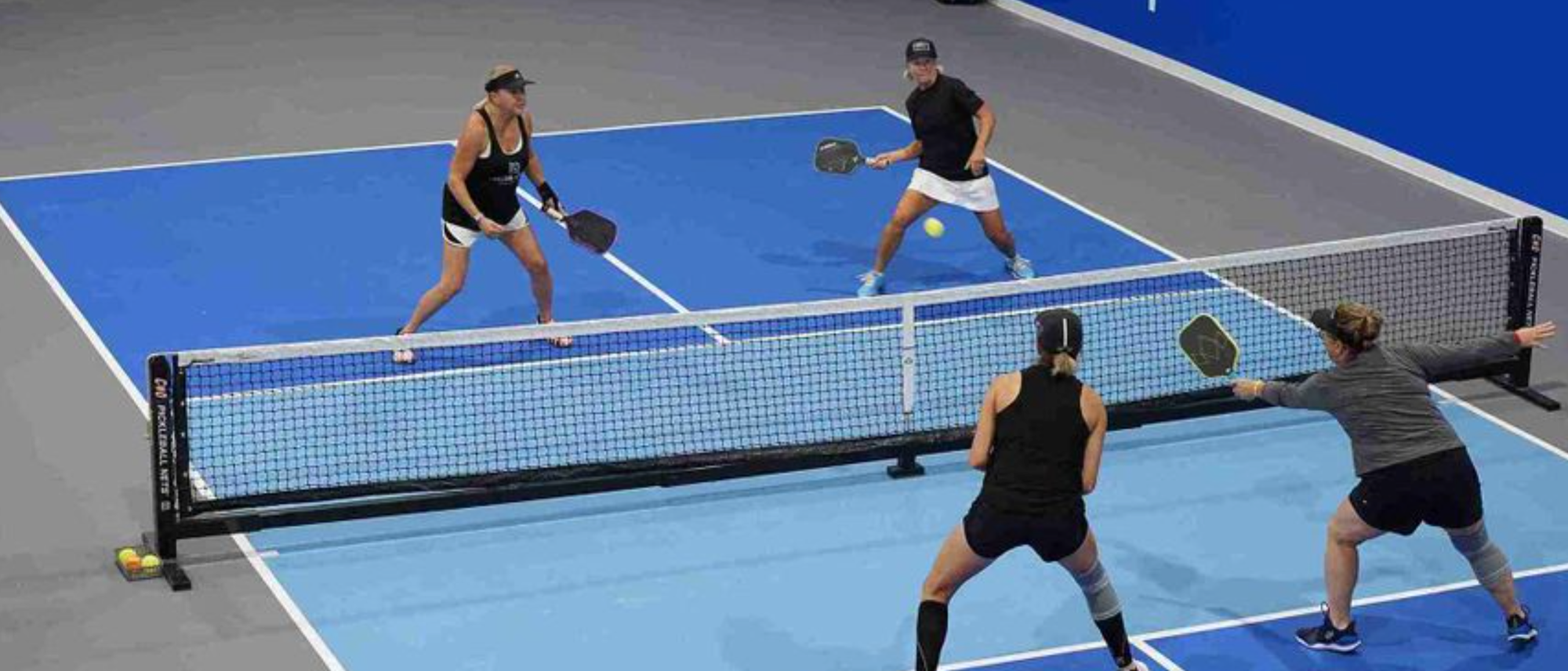 How to Use Angles at the Pickleball Kitchen Line: Shot Placement System