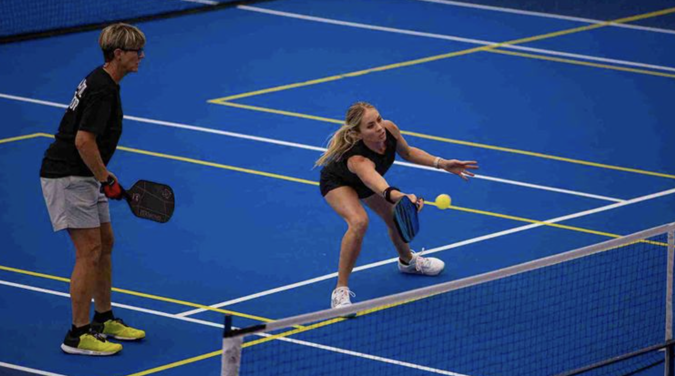 How to Be a Good Pickleball Partner When You’re the Weaker Player