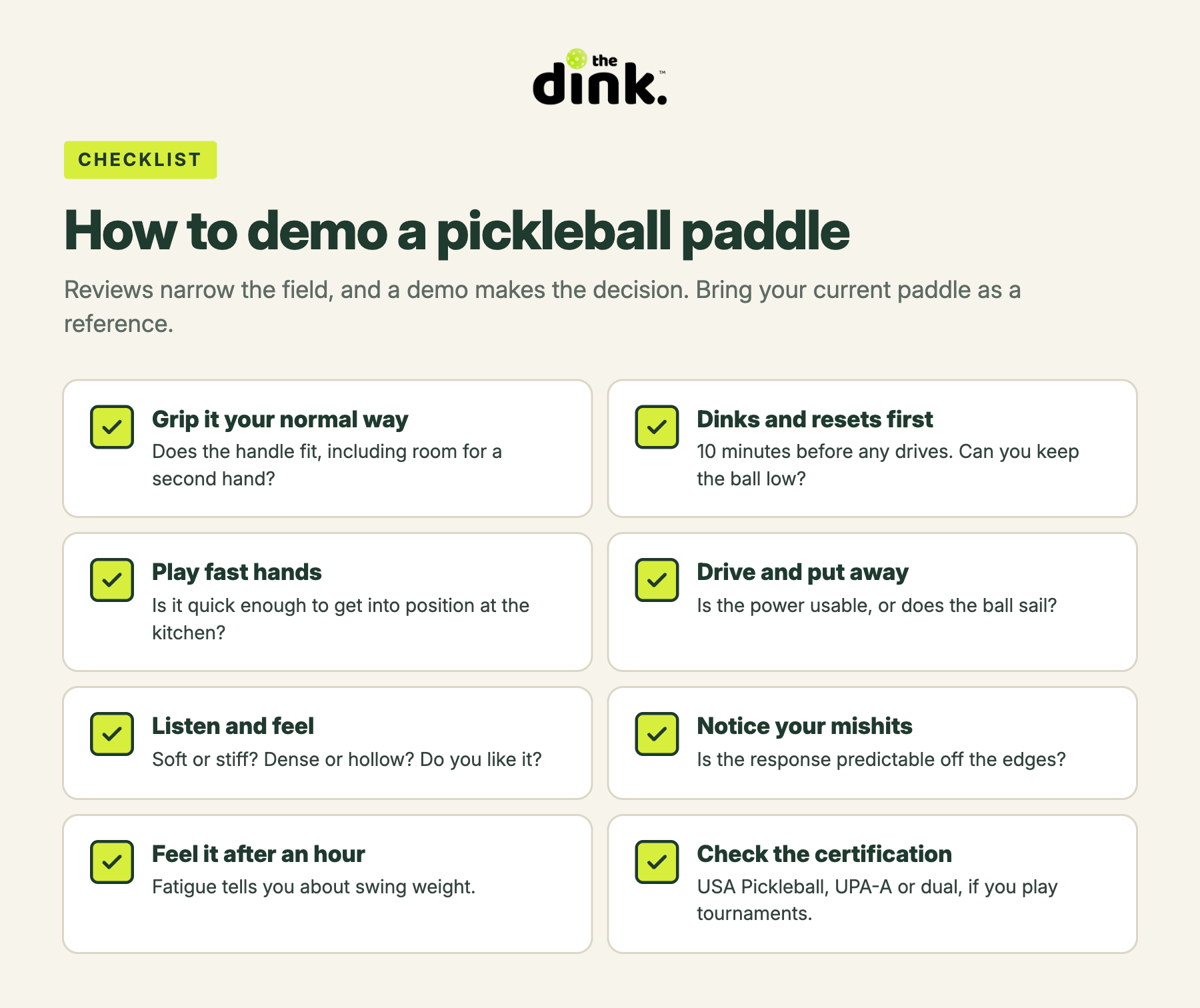 checklist