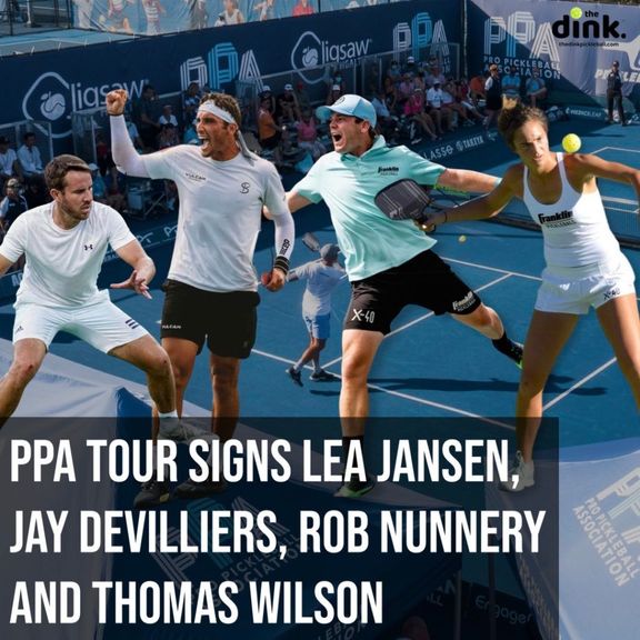                                         PPA Signs 4 Top Pros – PPA Tour
                                    