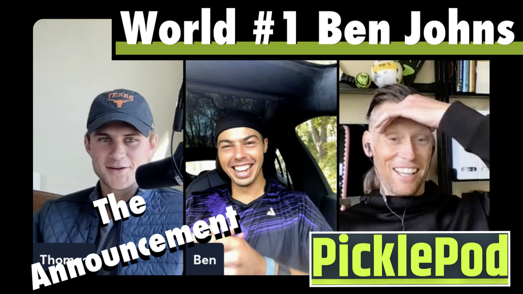                                         PicklePod Ep. 26 - Ben Johns Signs New Paddle Deal – PicklePod
                                    