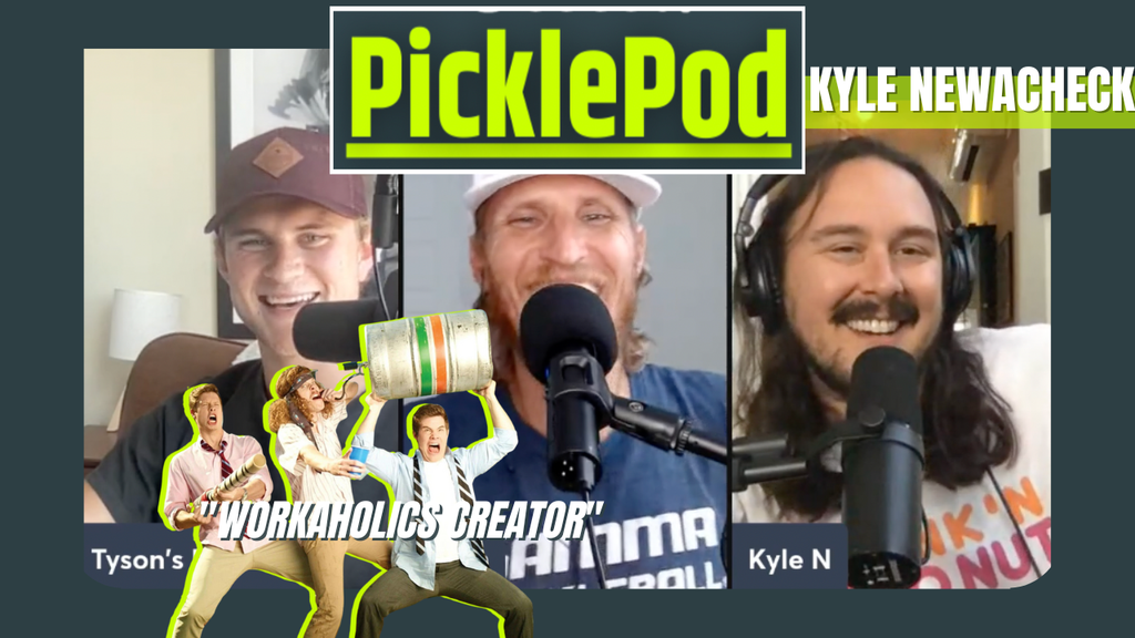                                         PicklePod Ep 40: A New Pickleball Addiction w/ Workaholics Creator, Kyle Newacheck – PicklePod
                                    