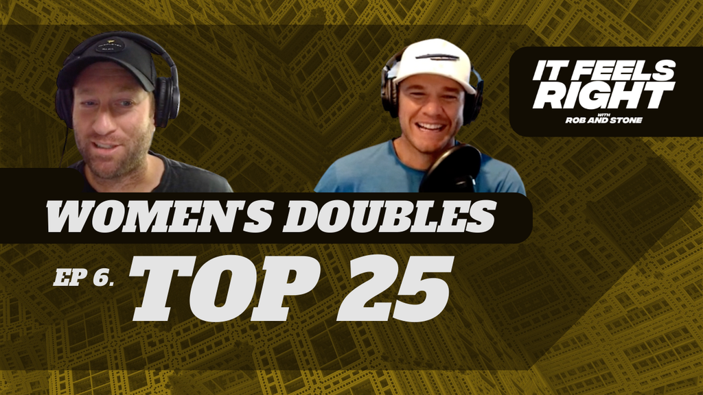                                         It Feels Right Ep 6: Stone Throws Points Out the Window and Ranks his Top 25 Women’s Doubles Players – It Feels Right
                                    