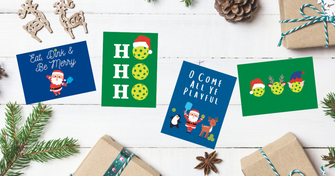                                         Holiday Greeting Cards for the Pickleballers in Your Life – Accessories & Other
                                    