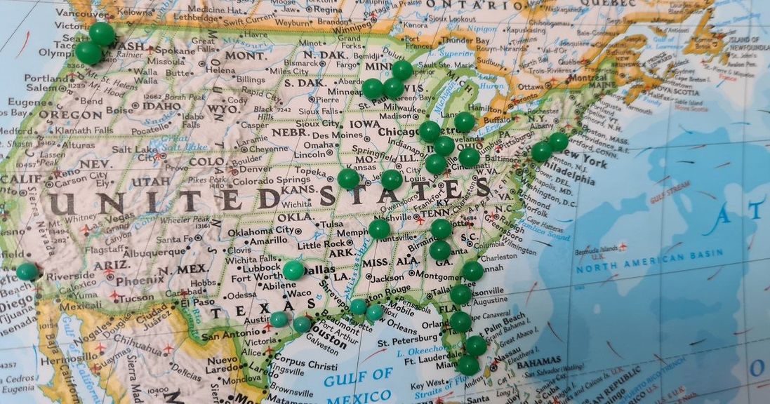 
                                        Pickleball popularity state-by-state was recently determined by Selkirk.
                                    