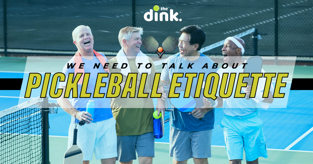
                                        Pickleball etiquette tips
                                    