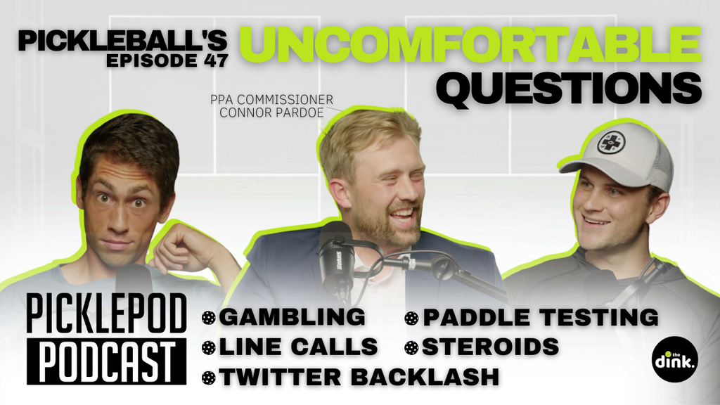                                         PicklePod Ep 47: Pickleball's Uncomfortable Questions w/ PPA Commissioner Connor Pardoe – PicklePod
                                    