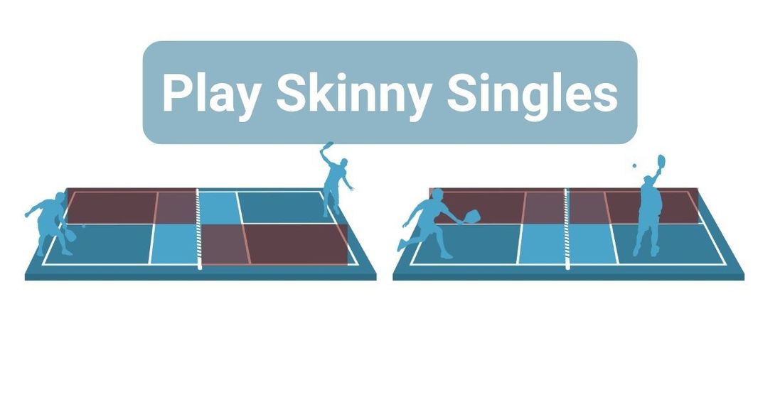 
                                        What is skinny singles, and why should pickleball players use it to drill?
                                    