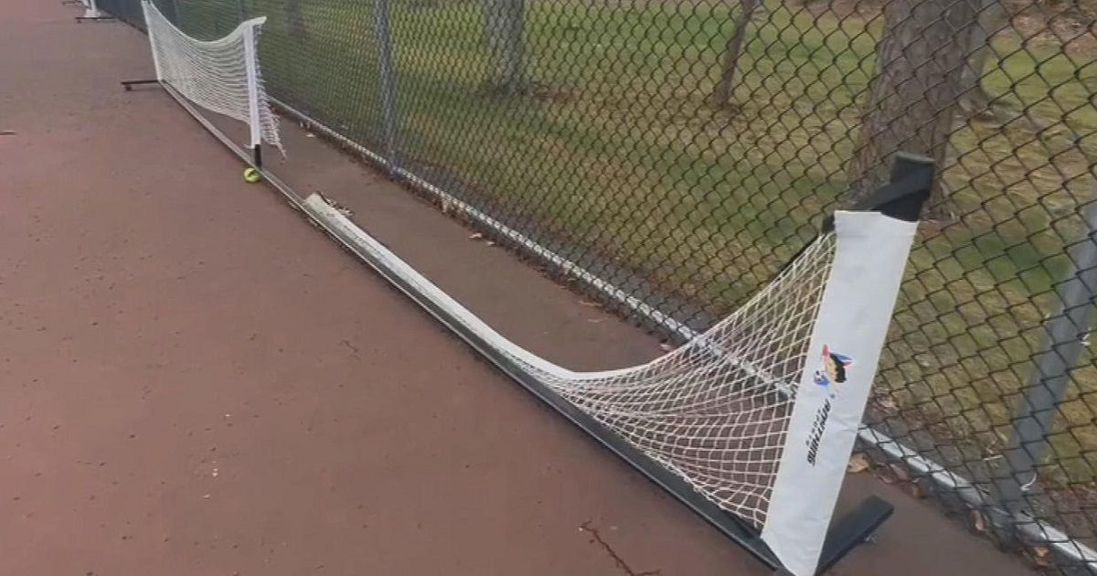 
                                        Pickleball nets in Needham, Massachusetts were the target of some anti-PB crimes.
                                    