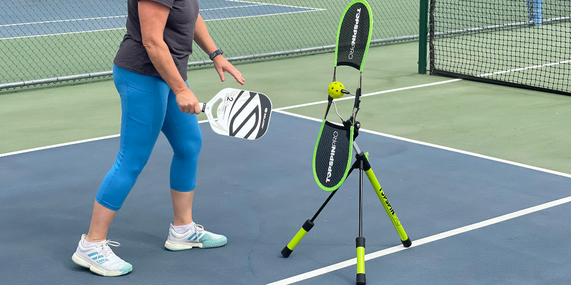 
                                        TopspinPro helps pickleball players drill for topspin, mastering the technique step-by-step.
                                    