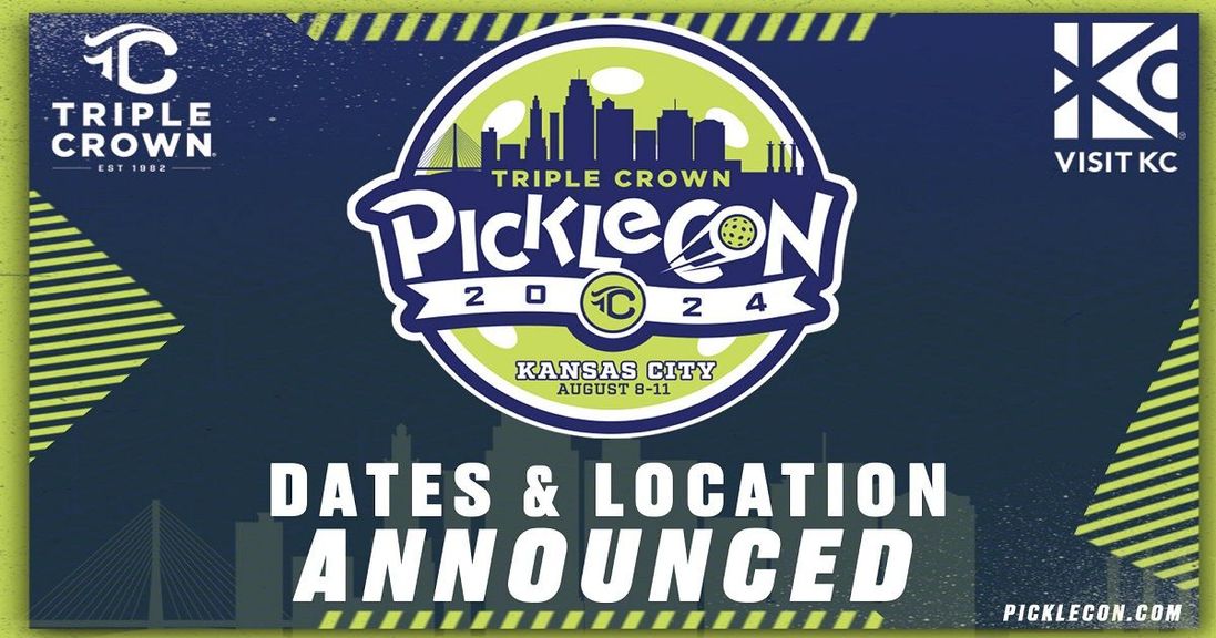 
                                        PickleCon 2024 is coming to the Kansas City Convention Center next August.
                                    