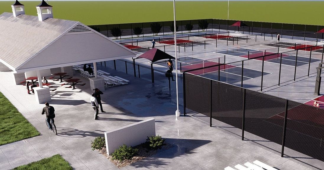 
                                        Drury University's Panther Pad will feature pickleball courts.
                                    